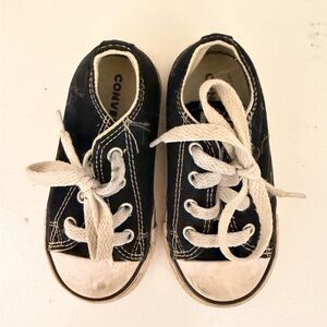 Converse Kids Black and White Sneakers
